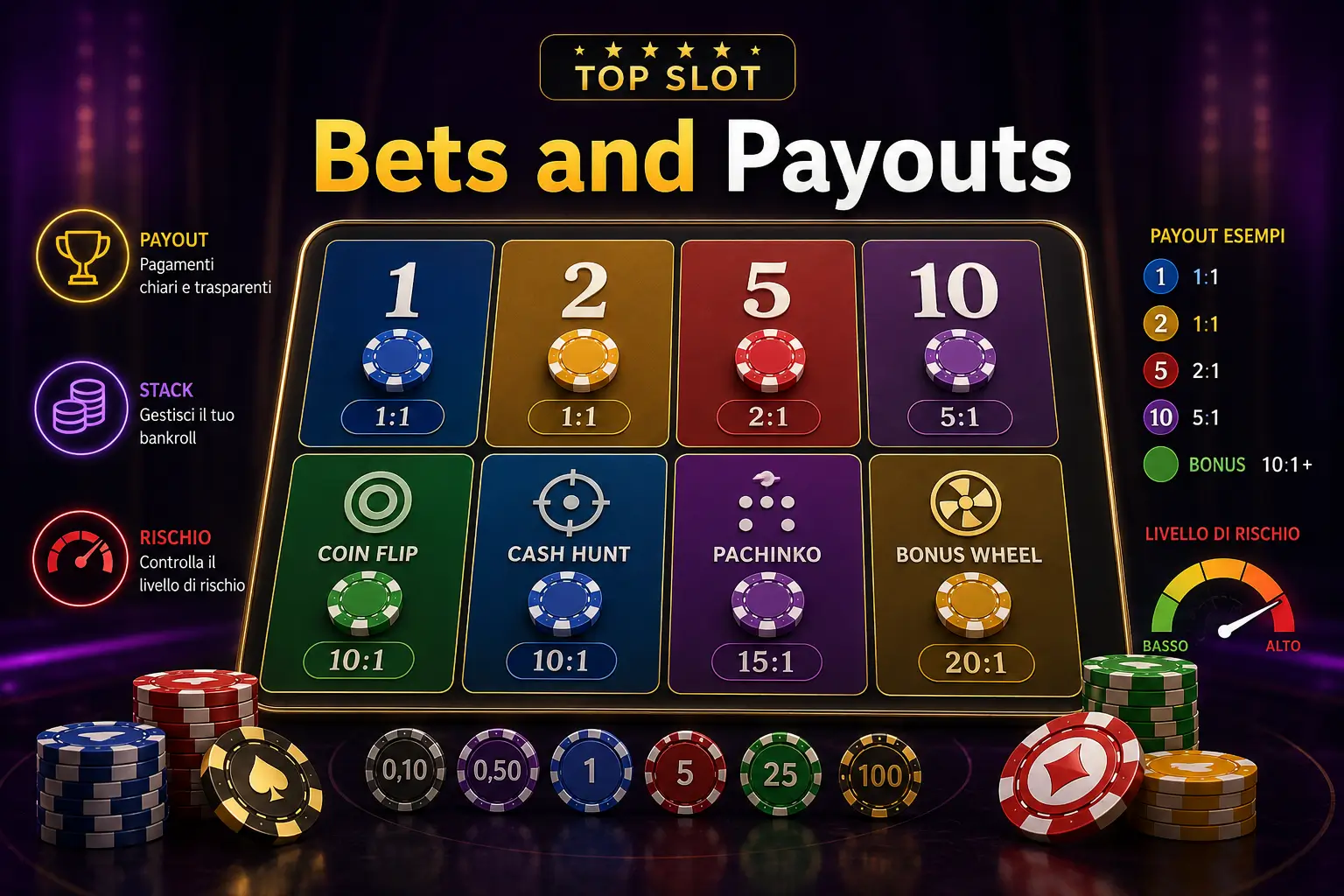 Crazy Time bets