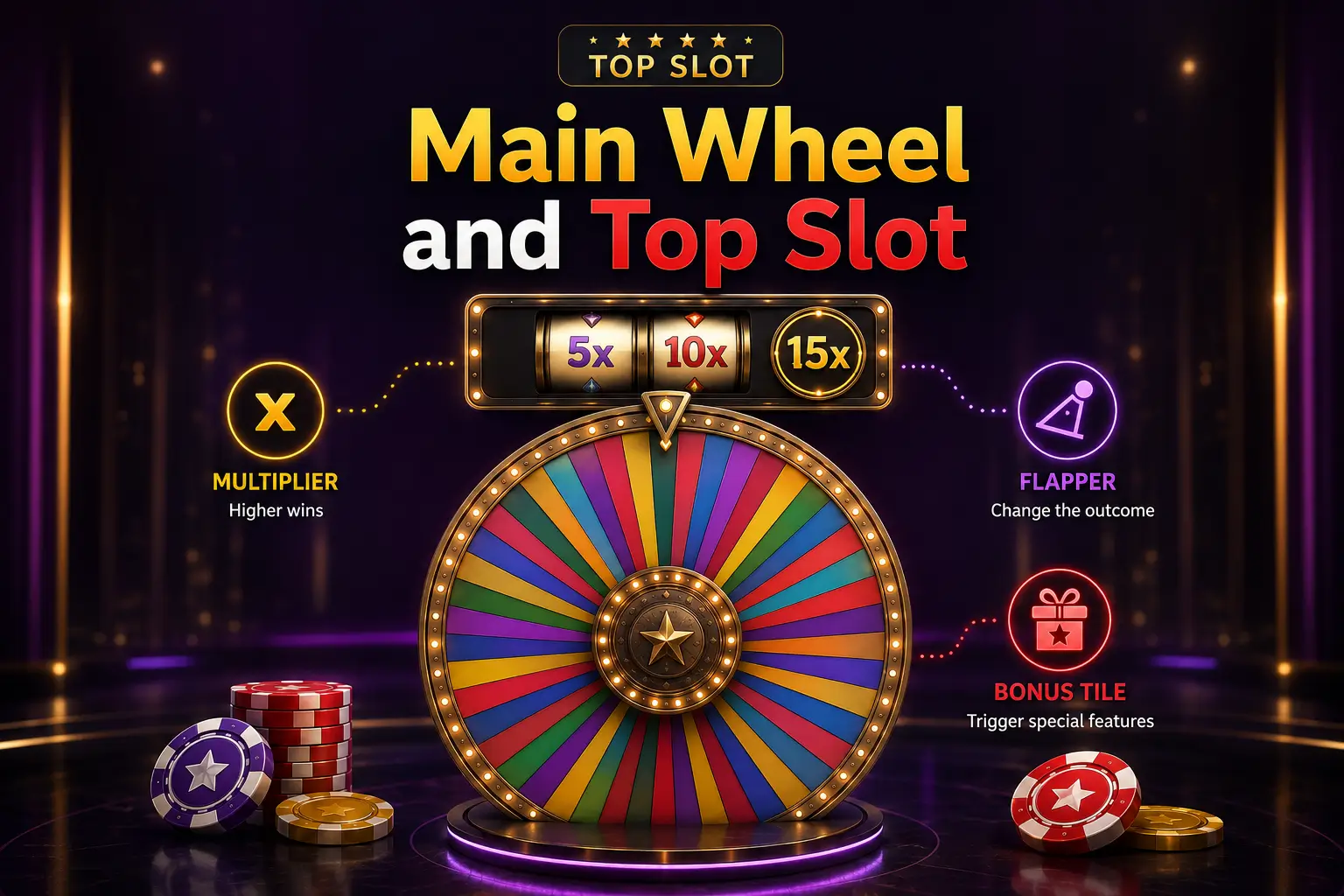Crazy Time wheel