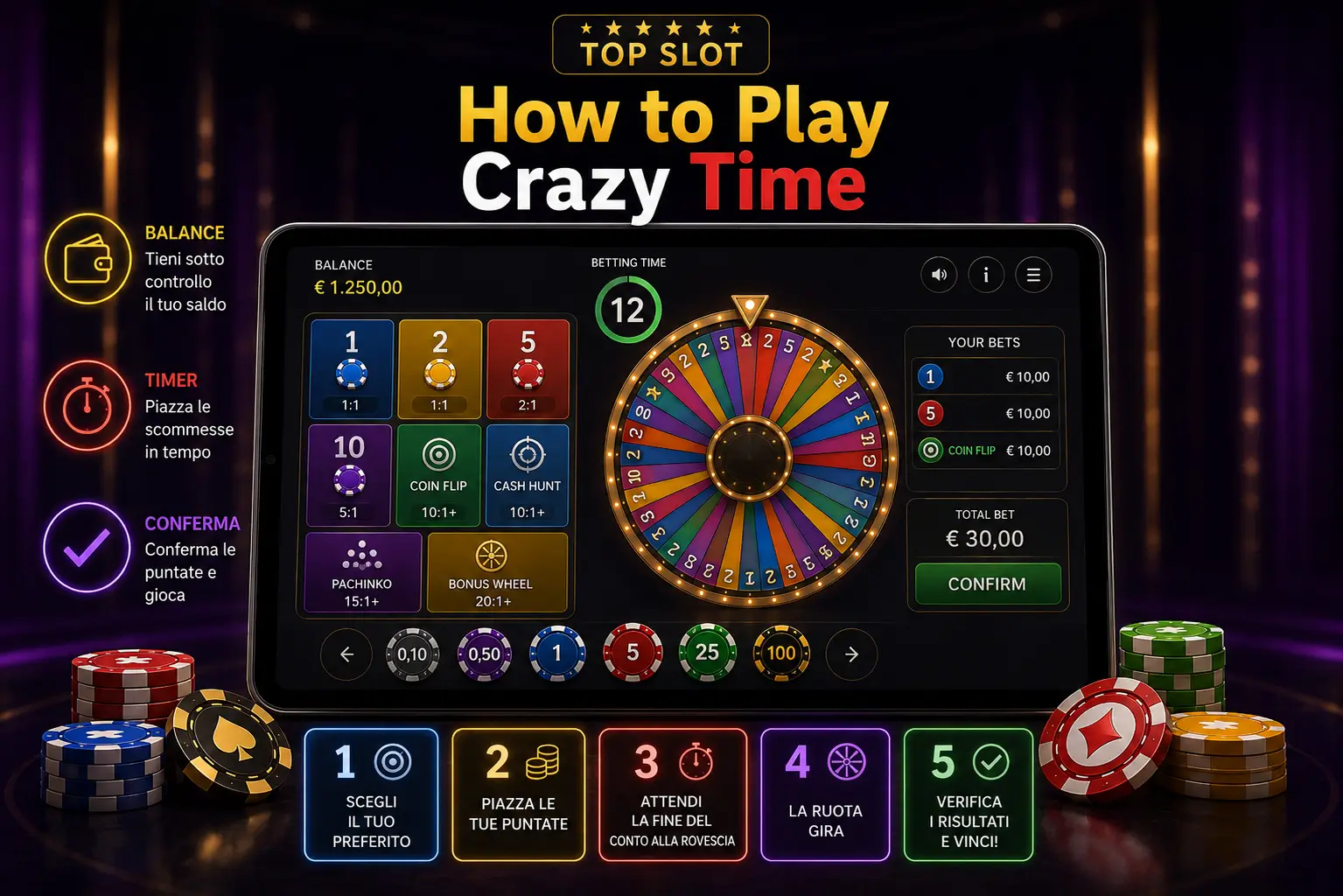 Crazy Time rules