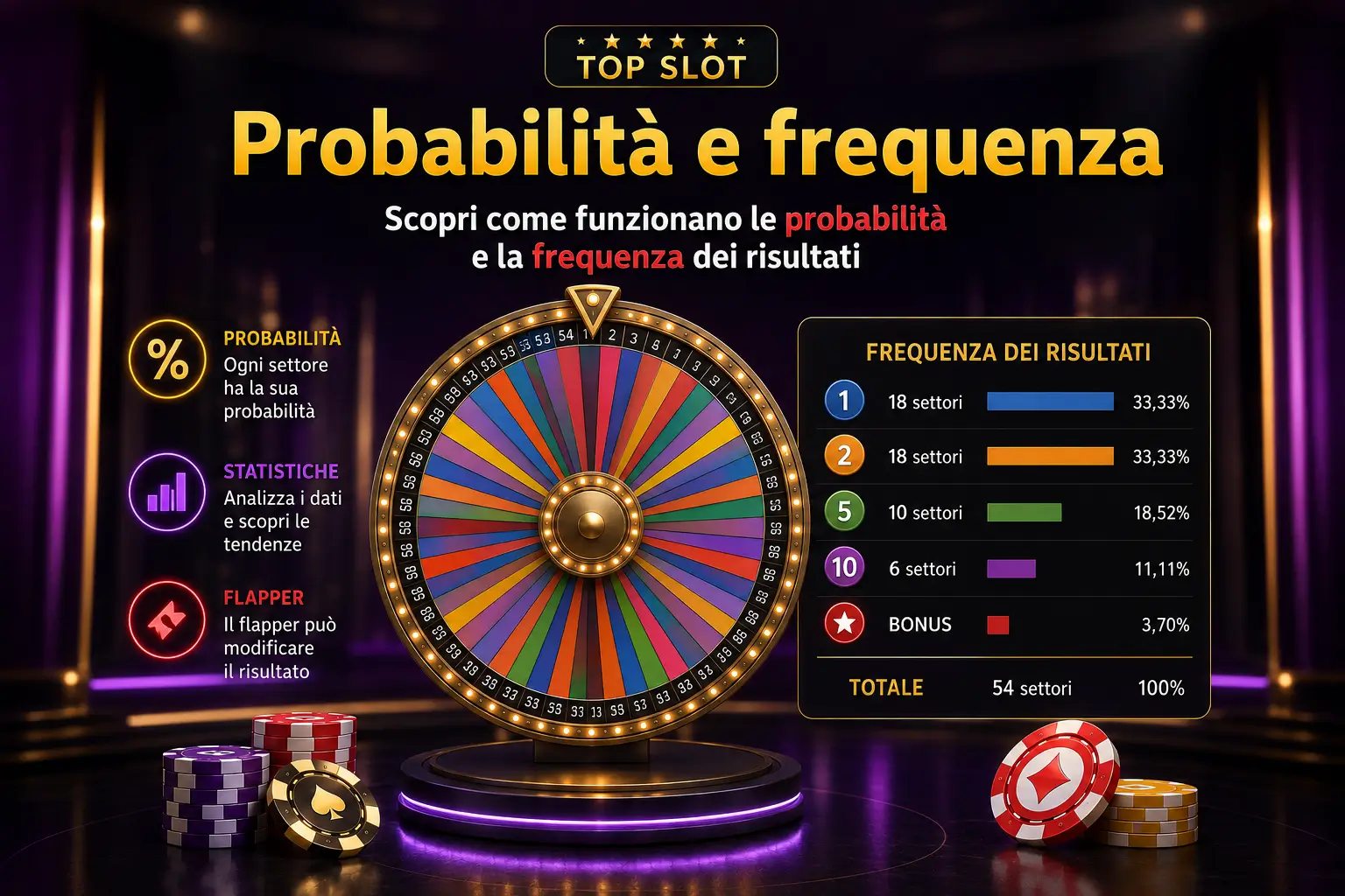 Crazy Time probabilita