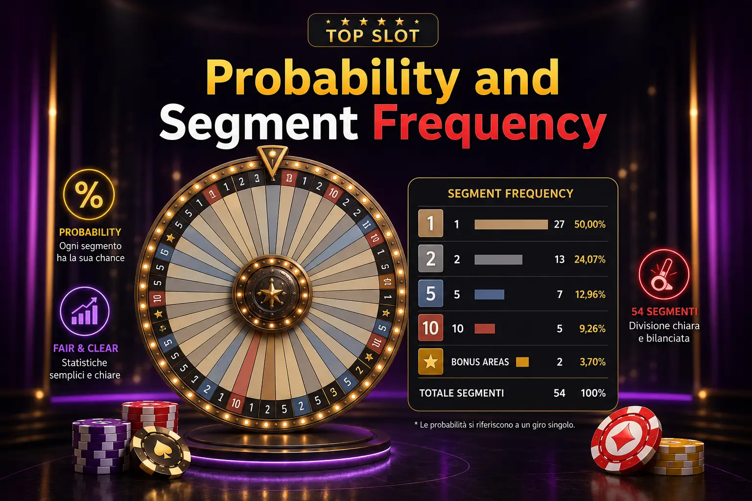 Crazy Time frequency